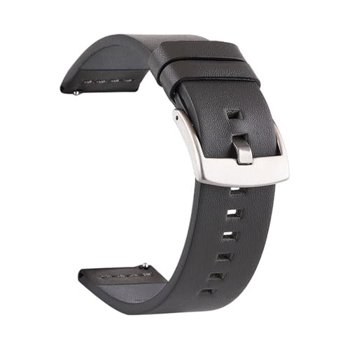 GTNU07 20 22mm ���U�[�X�g���b�v�o���h 18mm 24mm �N�C�b�N�����[�X(Grey-Silver Buckle,22mm)