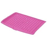 Nbhuiakl Bandeja para escurreplatos, bandeja lateral para escurreplatos