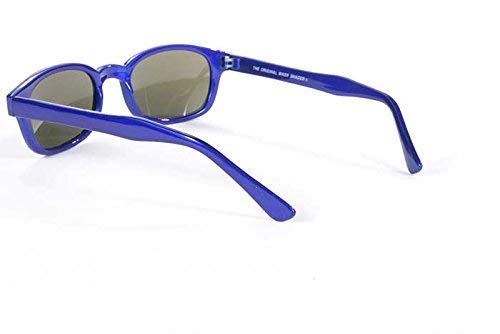 Kd's Unisex-Adult Biker Sunglasses (Blue/Blue, One Size) #TOP4
