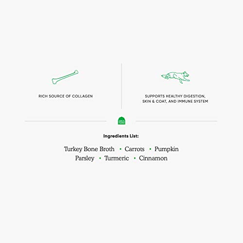 Open Farm Bone Broth, Food Topper for Both Dogs and Cats with Responsibly Sourced Meat and Superfoods Without Artificial Flavors or Preservatives, 12oz