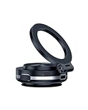 X psblty Soporte Móvil Coche Soporte Magnético Giratorio De 360 ​​° para Coche Inteligente Adsorción Al Vacío para Teléfono Estable para Parabrisas Suporte Telemovel Carro(Black)