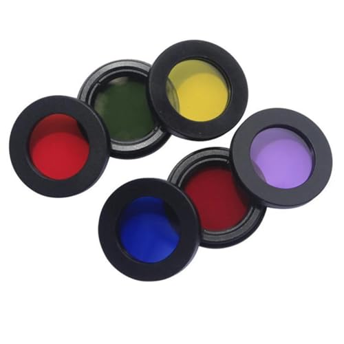 Filtro planetario M28.6 de 6 colores con caja para telescopios astronómicos