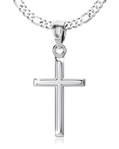 ZENLUNANO �N���X�l�b�N���X �����M�t�g�{�b�N�X�t�� - �g�b�v�O���[�h��316L�X�e�����X�X�`�[���N���X�y���_���g�A�������ꂽ�������ꂽ�f�U�C���A�N���X�`�����W���G���[ �j�����p, 18 Inch=46CM(Most Women's Choice