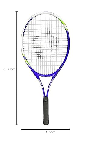 Image of Cosco Aluminum Drive-26 Tennis Racket Junior Racket (Multicolour, 26 Inches)