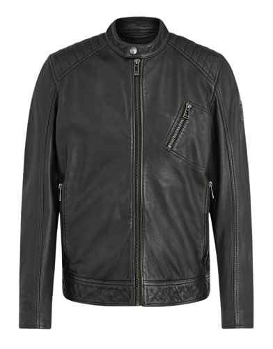 Belstaff Chaqueta V-Racer de piel de 2,0 pulgadas.