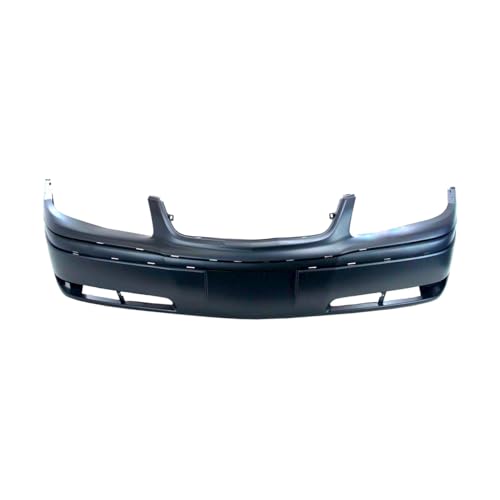 Image of FitParts Compatible with Chevrolet Impala 2000-2005 Front Bumper Cover | Primed, With Fog Light Holes, Sedan, Ready to Paint, OEM 12335971, GM1000633