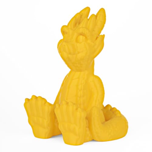 Image of NUMAKERS PLA+ 3D Printer Filament, 1.75mm, Dimensional Accuracy + /- 0.03 mm, 1 kg Spool (2.2 lbs) Compatible with Most FDM Printers (Lemon Yellow)