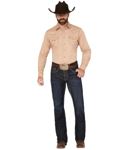 Cody James Men's Night Hawk Wash Wyatt Slim Bootcut Stretch Denim Jeans - CJFA23J9-DKW 29W x 32L US