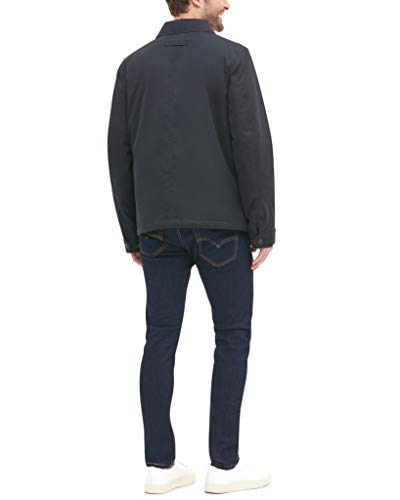 Jaqueta de golfe Tommy Hilfiger masculina leve de microsarja (tamanhos regular e grande e alto), Pre