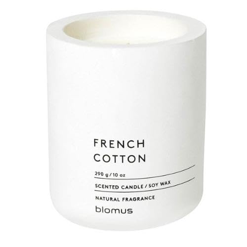 Blomus Fraga Scented Candle Withered Rose L Soy Wax Concrete,Medium , 290gm, Pack of 1 - Image 5