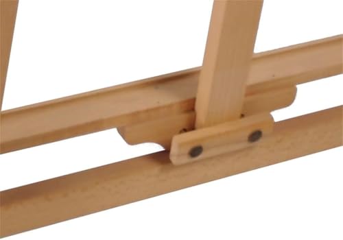 Chevalet pliable en métal avec support arrière réglable et structure robuste en A