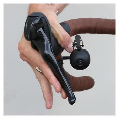 !Spezial! Crane Bell Co. Rennrad/Gravel-Bike E-Ne SBR Fahrradklingel mit Drop Bar Mount - Gold