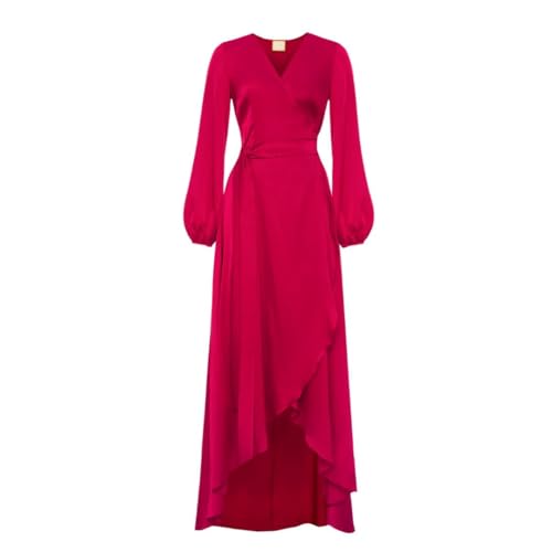 Robe de cocktail femme Campari rouge chic cérémonie mariage