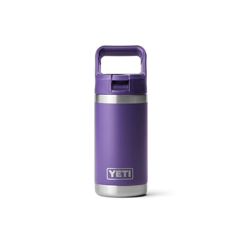 YETI Rambler Jr. 12 oz Kids Bottle, with Straw Cap (Peak Purple)
