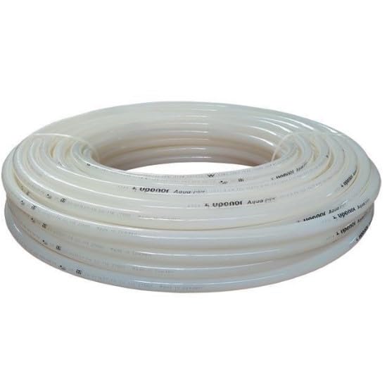 Uponor Wirsbo PEX Tubo 25 x 2,3 mm en Rollo 100 m con Anillos, Tubería PEX-a para Agua Fría, Agua Caliente Sanitaria y Calefacción