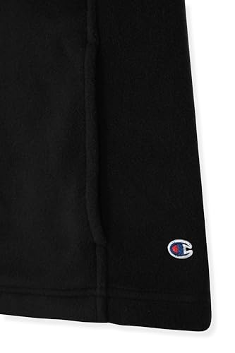 Image of Champion Boys Polar Fleece Vest Lightweight Sleeveless Zip Front Jacket with Pockets, Kids Outdoor Layering