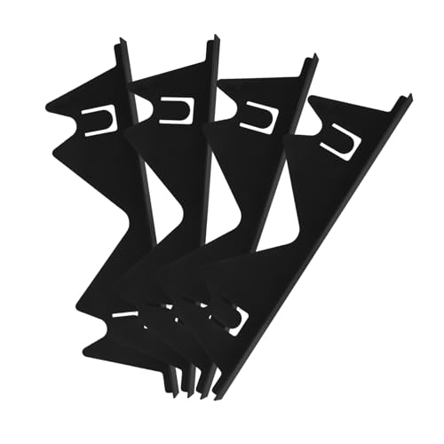 ULTECHNOVO 4 piezas de relleno para ranuras y planos cubierta para ranuras de acero tira protectora para entre y pisos accesorio de cocina