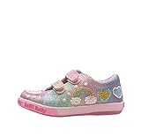 lelli kelly ballerina shoes uk Doppelter Klettverschluss Lelli Kelly LK2037 (GX02) Einhorn Regenbogen Multi Glitter Doppelriemen Schuhe, multi, 33 EU