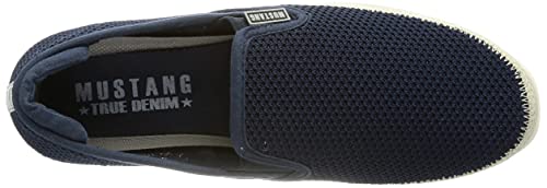 Mustang 4168-402, Mocassino Uomo, Blu Navy, 46 EU