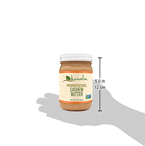 Kevala Cashew Butter, Premium Natural, 12 oz