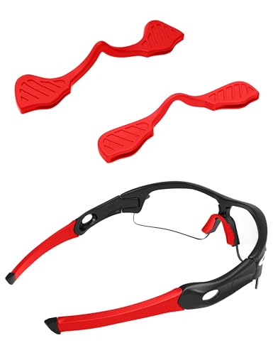 Image of SAUCER Replacement Nose Pieces Pads for Oakley Wind Jacket 2.0 OO9418 Sunglass