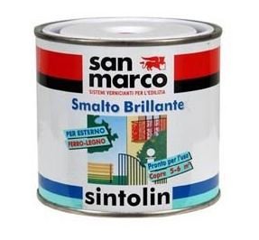 SAN MARCO - SMALTO SINTOLIN 0,375 VERDE BRILLANTE PZ 6 SAN MARCO - 61091