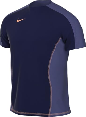 Nike Strike+ Parte De Arriba De Fútbol Dri-Fit - Hombre, Blue Void/Dk Purple Dust/Orange Pulse, HJ3807-492, S