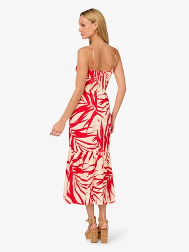 Image of Adrianna Papell Printed Midi Dress
