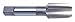 Pipe Tap, Semi-Bottoming, 1/4"-18 Thread