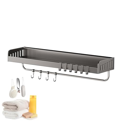 Nuyhadds Estante para especias para montaje en pared, estante de especias montado en la pared, sin taladros, para montaje en pared, organizador de especias montado en la pared, estante de cocina para
