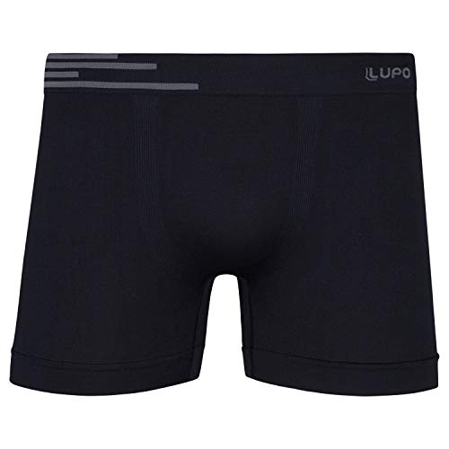 Cueca Sunga, Lupo, Masculino, Black, P