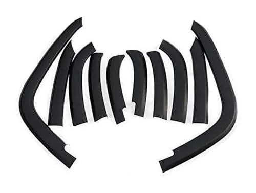 Cubiertas guardabarros delanteras y traseras para Jeep Compass, moldura paso rueda coche resistente