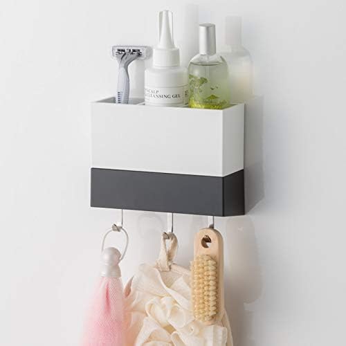 Amazon Mgsbコモノイレ Cg Mgabフックs W タカラスタンダード マグネット収納 スクエアタイプ マルチラック チャコールグレー フック 白 浴室用 住宅用設備 製品