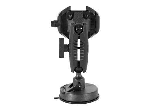 Image of AutoExec Roadmaster Car Desk for Your Vehicle Workstation and Mobile Office, Grey, with Suction Phone Mount