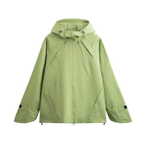 Packable Rain Jackets Coats For Men Fashion Solid Color Hooded Windproof Windbreaker With Pockets Hiking Fishing Travel Outfits Jacket Women