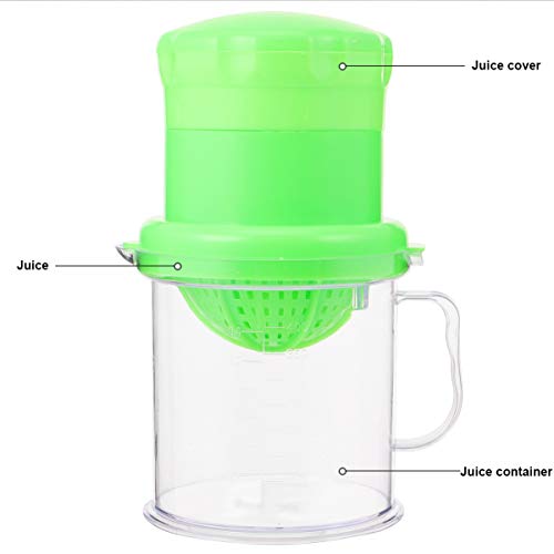 Espremedor de mão Cabilock 2 peças laranja espremedor de frutas espremedor manual máquina de rotação