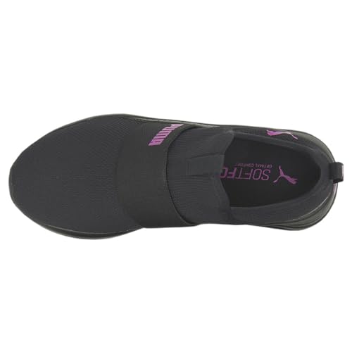 PUMA Softride Sophia Slip-On Puma Black/Deep Orchid 8 B (M)4