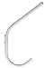 Household Essentials Hinge-It Spacemaker Double Hook, White