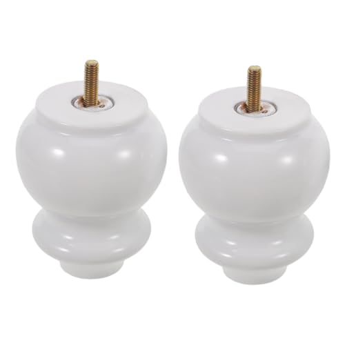 GRIRIW 2個実木ソファ脚 家具キャビネット脚交換用 足 木製耐荷重強化 ソファ椅子コーヒーテーブル用