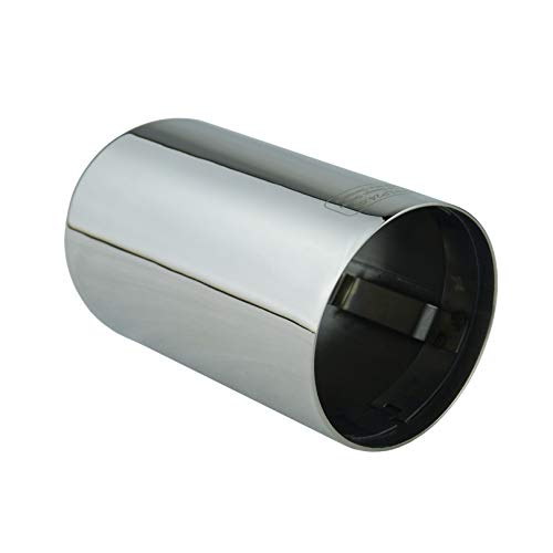 L & P A306 2 uitlaatkleppen, eindpijp, chroom, roestvrij staal, gepolijst voor F20 F21 125i 125d 225d F30 F31 325d 330d… - Afbeelding 7