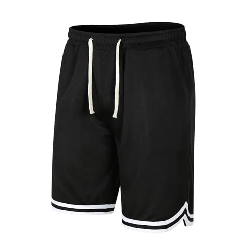Short de sport d'été homme en maille idéal pour courir par temps chaud