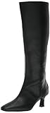 Silueta alta hasta la rodilla: estas botas para mujer están diseñadas en una silueta hasta la rodilla, lo que las convierte en una opción espectacular para los creadores de tendencias. El diseño más alto mejora su atractivo y permite varias opciones de estilo.