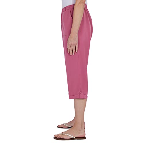 Alfred Dunner Women's Twill Pull-On Capri4
