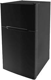 アイリスプラザ 冷蔵庫 87L ブラック 幅46cm HDL-87DWH