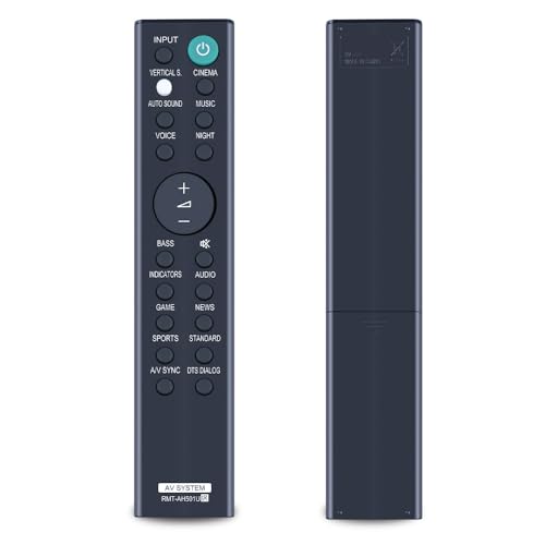 GOUYESHO RMT-AH501U Universal-TV-Fernbedienung für Sony AV System Smart Universal TV-Fernbedienung mit HT-X8500 HTX8500