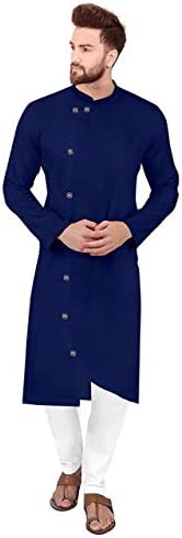 trustous Men's Cotton Kurta Set