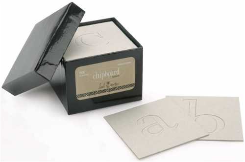 Advantus Corporation Heidi Swapp 2 Inch Chipboard Regular Letter Set, Lowercase Raw