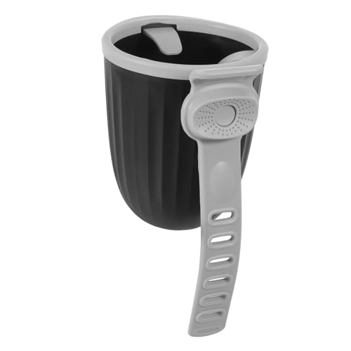 HAPINARY Stroller Cup Holder 1pc Cart Organizer Silicone Belt Pp Plastic Easy to Install
