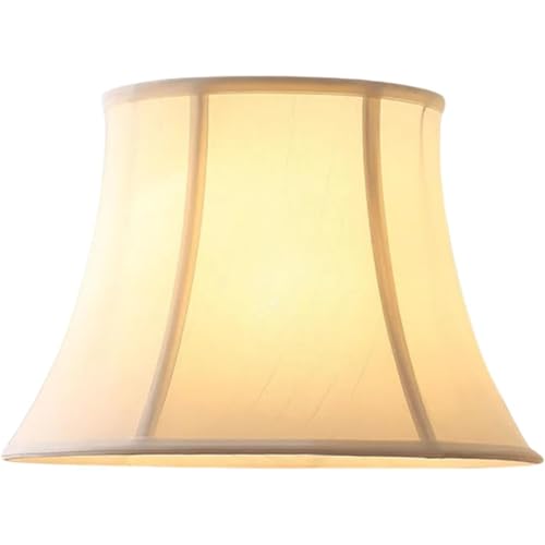 VHJAcuzig ランプシェード 電球カバー ランプ電気スタンドの傘 デスクランプカバー 交換用ランプシェード おしゃれ 北欧 布製 軽量 シンプル 屋内照明 卓上 装飾ランプ 雰囲気 家庭用 業務用 レストラン カフェ 茶屋 (直径30cm,C)