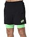Bullpadel Pantalon Corto TICIANO Negro Verde
